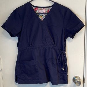 Women’s Koi scrub top, size Medium